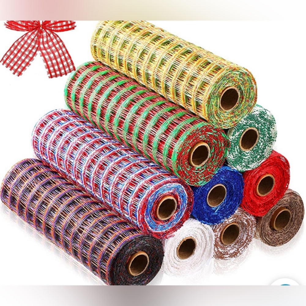 Yungyan 10 Rolls Poly Burlap Mesh ($80 FINAL PRICE) 09/25